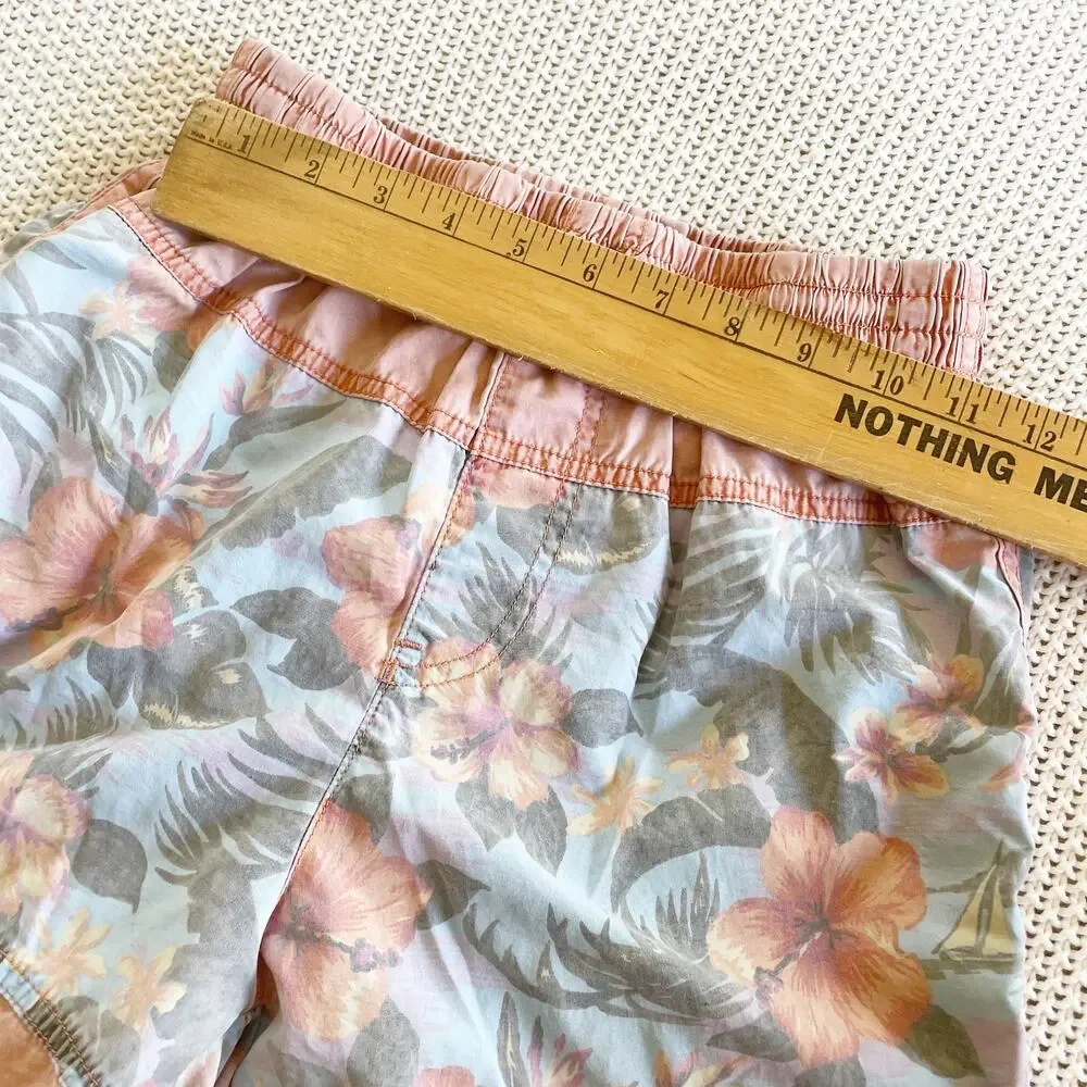 WITHOUT WALLS Men's Floral Swim Trunks - Size Small